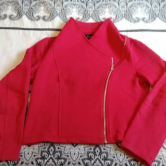 Fitted zip up sweater